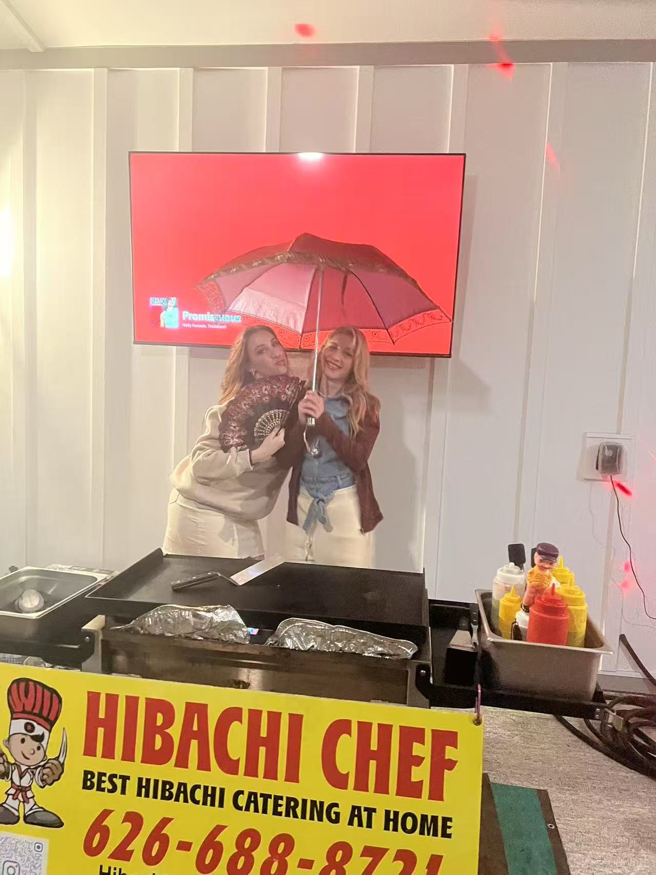 Hibachi catering event Florida